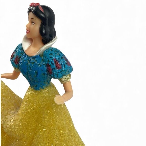 Disney Snow White Popcorn Glitter Skirt Figurine Spiral Nightlight 11” - Picture 3 of 7